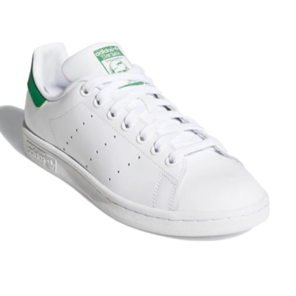 Adidas Stan smith big kids White and Green Sneakers M20605